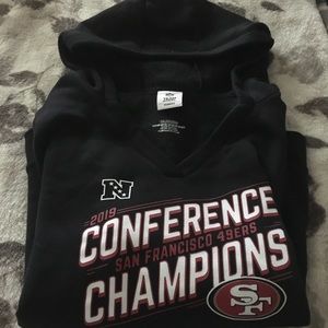 NFL SF 49er’s 2019 conference hoodie